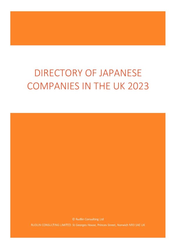 Directory of Japanese Companies in the UK 2023