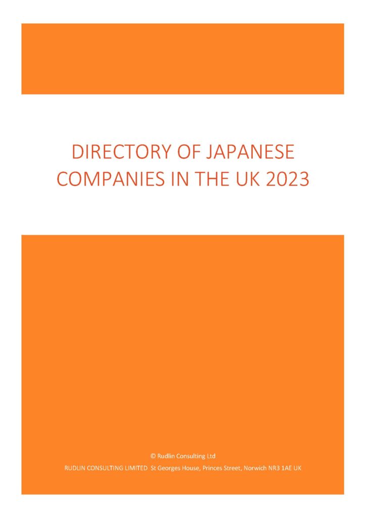 Directory of Japanese Companies in the UK 2023